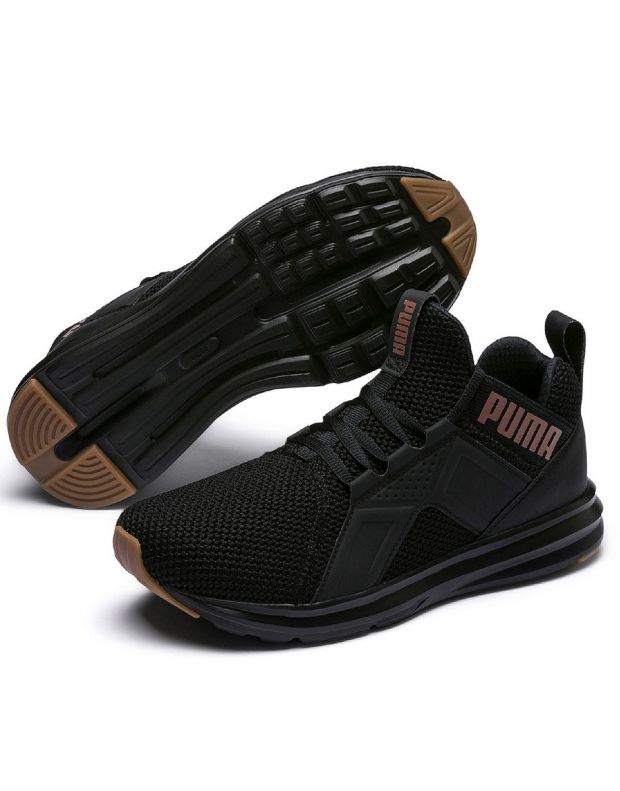 PUMA Enzo Weave Sneakers Black - 191488-08 - 2
