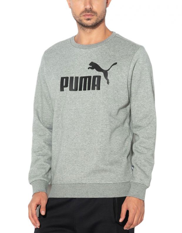 PUMA Essential Logo Crew Grey - 851747-03 - 1