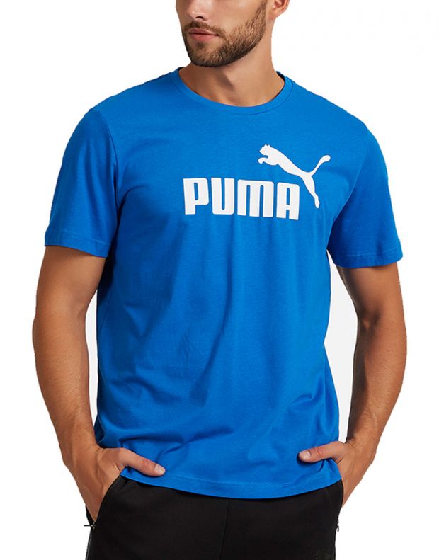 PUMA Essential Logo Tee Blue - 851740-10 - 1