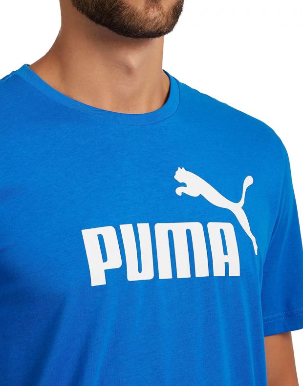 PUMA Essential Logo Tee Blue - 851740-10 - 3