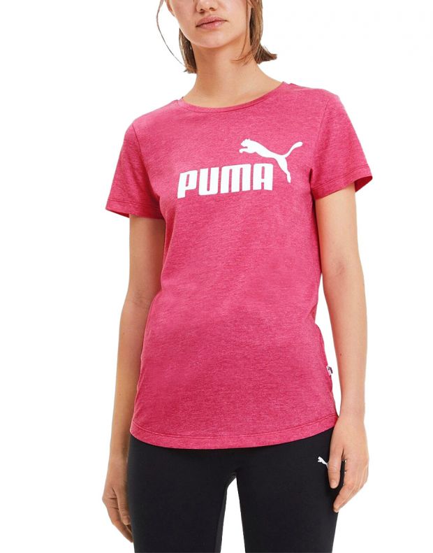 PUMA Essentials Heather Tee Pink - 852127-75 - 1