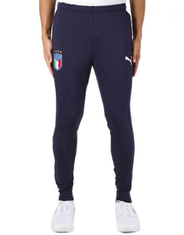 PUMA FIGC Italia Training Sweatpants Navy - 752319-10 - 1