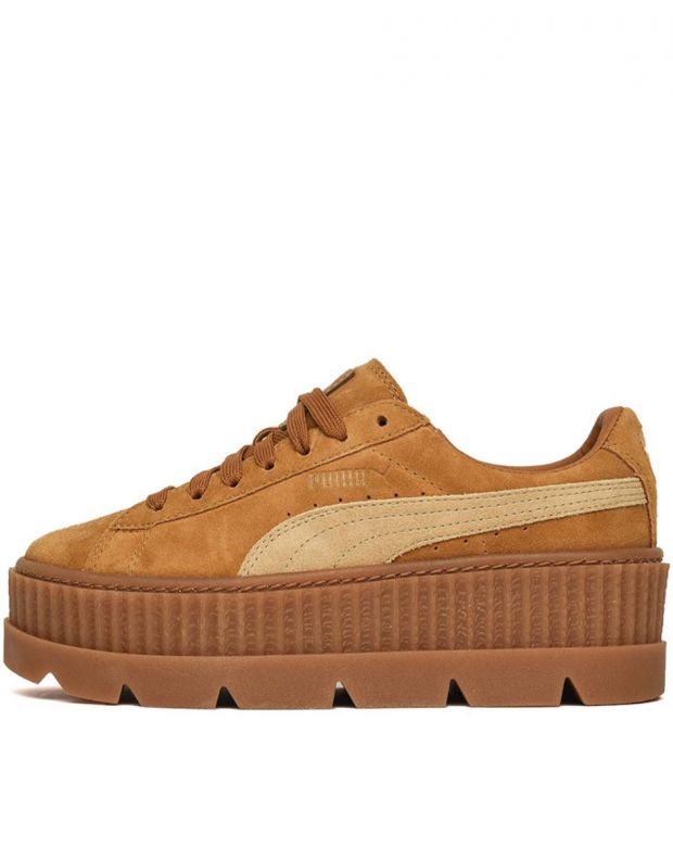 PUMA Fenty By Rihanna Cleated CreepeR Golden Brown - 366268-02 - 1