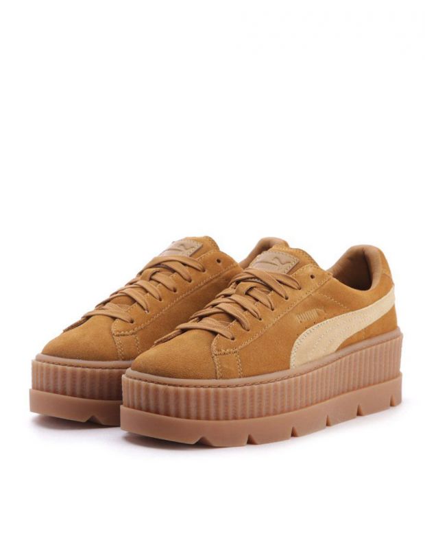 PUMA Fenty By Rihanna Cleated CreepeR Golden Brown - 366268-02 - 2
