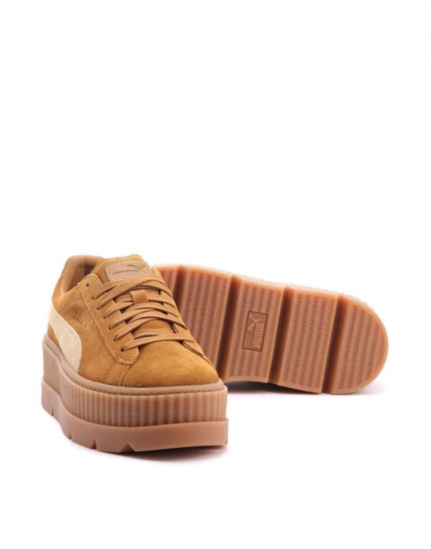 PUMA Fenty By Rihanna Cleated CreepeR Golden Brown - 366268-02 - 4