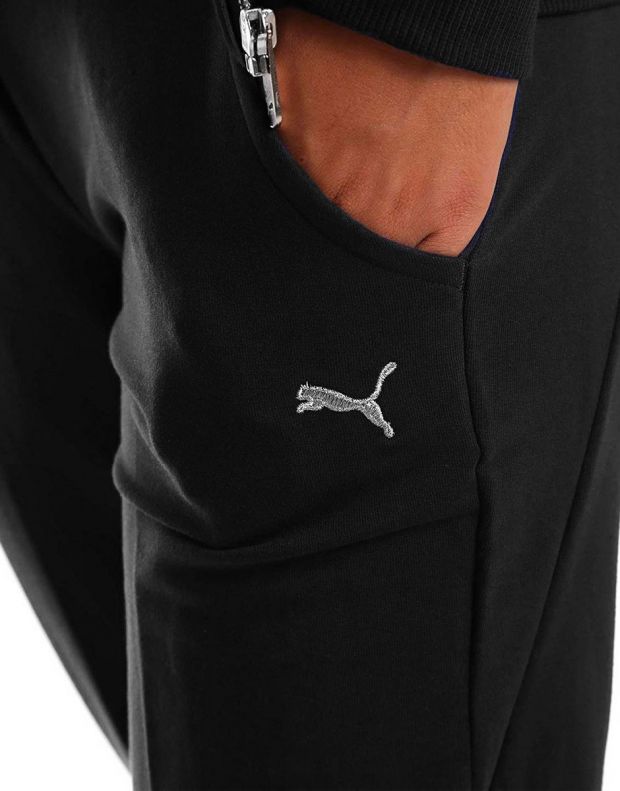 PUMA French Terry Tracksuit Black - 839313-03 - 4