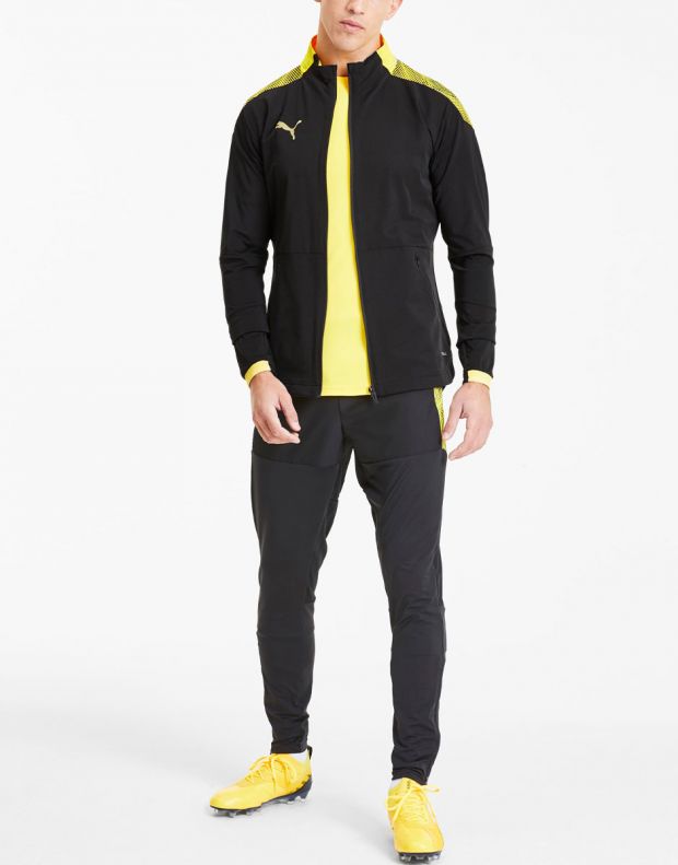 PUMA FtblNXT Pro Jacket Black/Yellow - 657010-04 - 6