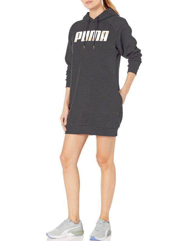 PUMA Holiday Pack Sweat Dress FL Dark Grey - 582312-03 - 1