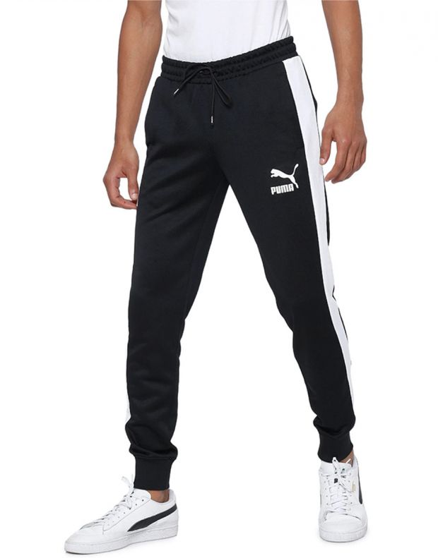 PUMA Iconic T7 Knitted Track Pants Black - 595287-01 - 1