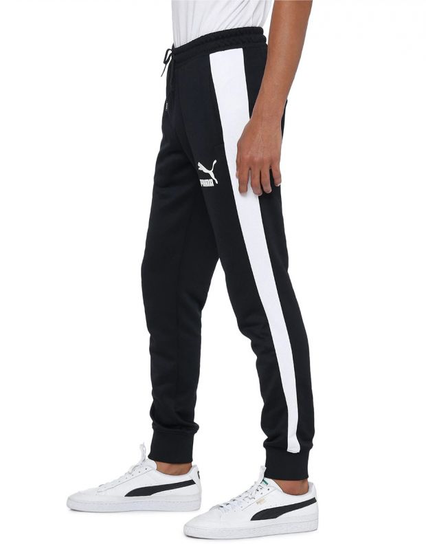 PUMA Iconic T7 Knitted Track Pants Black - 595287-01 - 3