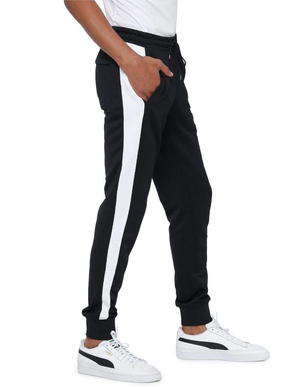 PUMA Iconic T7 Knitted Track Pants Black - 595287-01 - 4