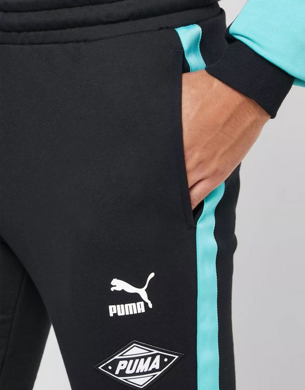 PUMA Luxtg Sweat Pant Cuffed Black - 595761-01 - 3
