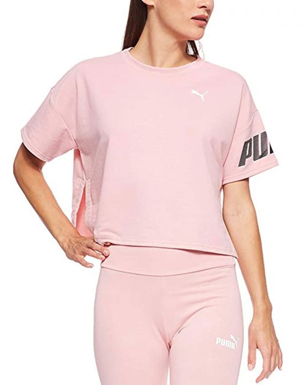 PUMA Modern Sport Sweat Tee Pink - 580829-14 - 1