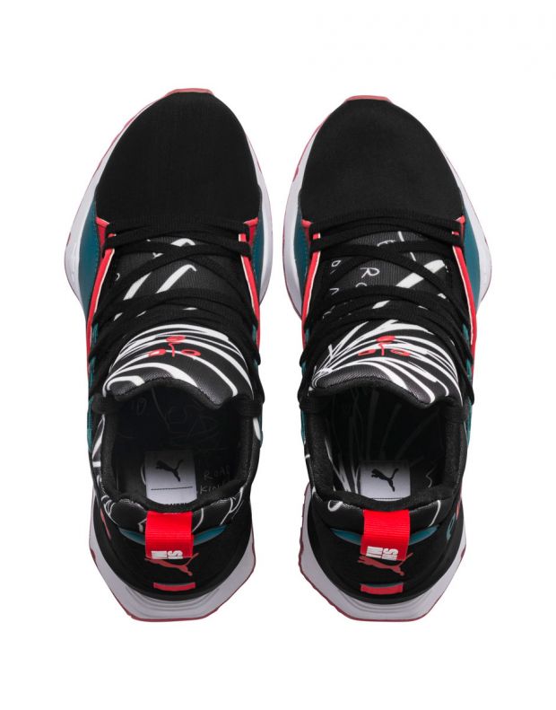 PUMA Muse Maia Graphic Sneakers Black - 367769-01 - 3