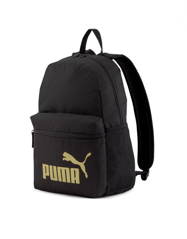 PUMA Phase Backpack Black/Gold - 075487-49 - 1