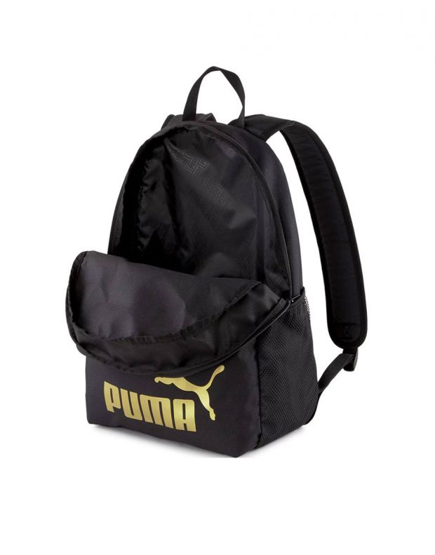 PUMA Phase Backpack Black/Gold - 075487-49 - 3
