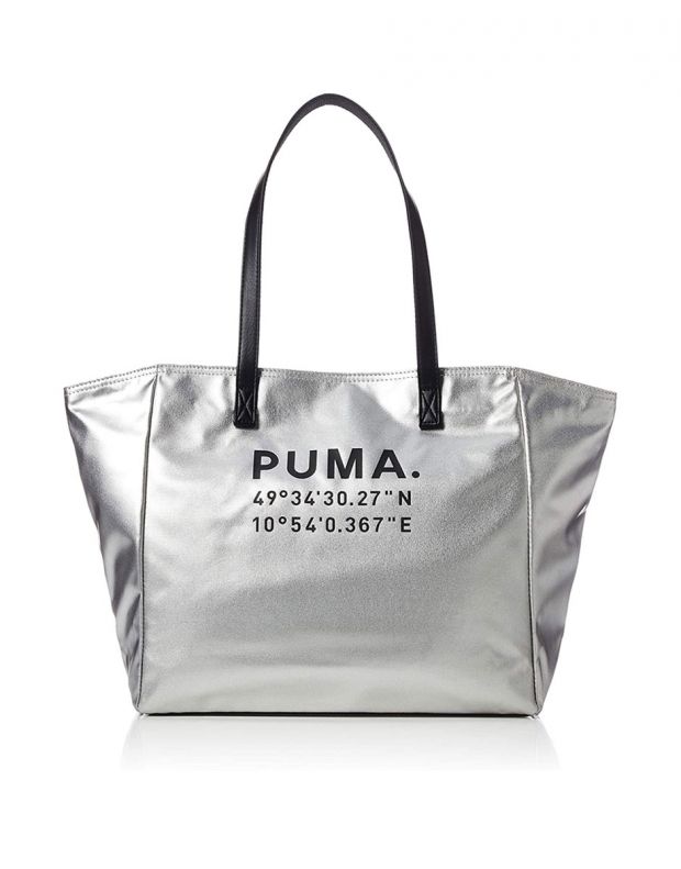 PUMA Prime Time Large Shopper Silver - 076596-02 - 1
