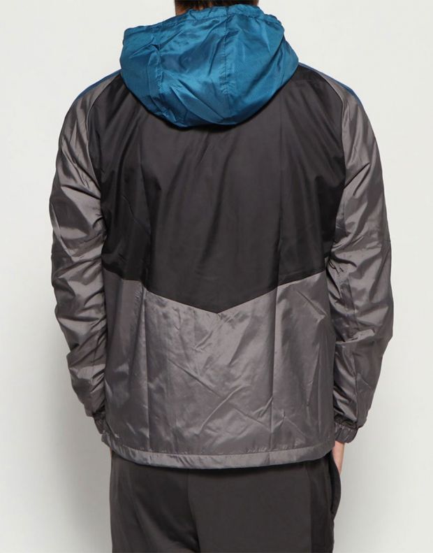PUMA Reactive Tricot Linen Woven Jacket Grey/Blue - 518718-02 - 2