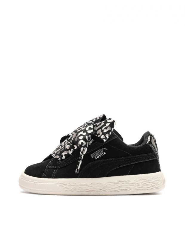 PUMA Suede Heart Athluxe Sneakers Black - 366846-01 - 1