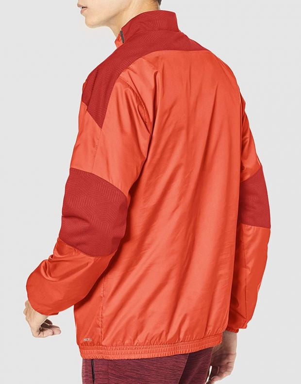 PUMA TeamFinal 21 Tricot Linen Jacket Red - 657120-04 - 3