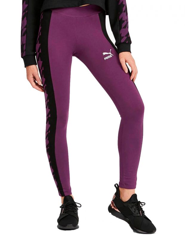 PUMA Trend Aop Leggings Purple - 596732-25 - 1