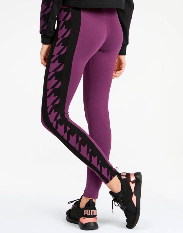PUMA Trend Aop Leggings Purple - 596732-25 - 2