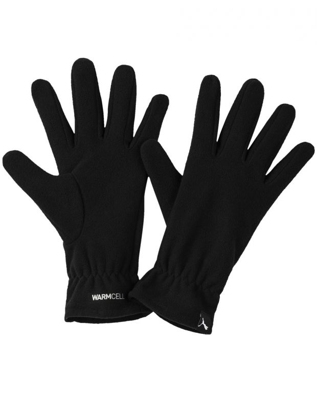 PUMA WarmCELL Fleece Gloves Black - 041667-01 - 1