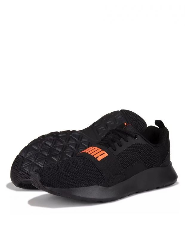 PUMA Wmns Wired E Sneakers Black - 372319-01 - 5