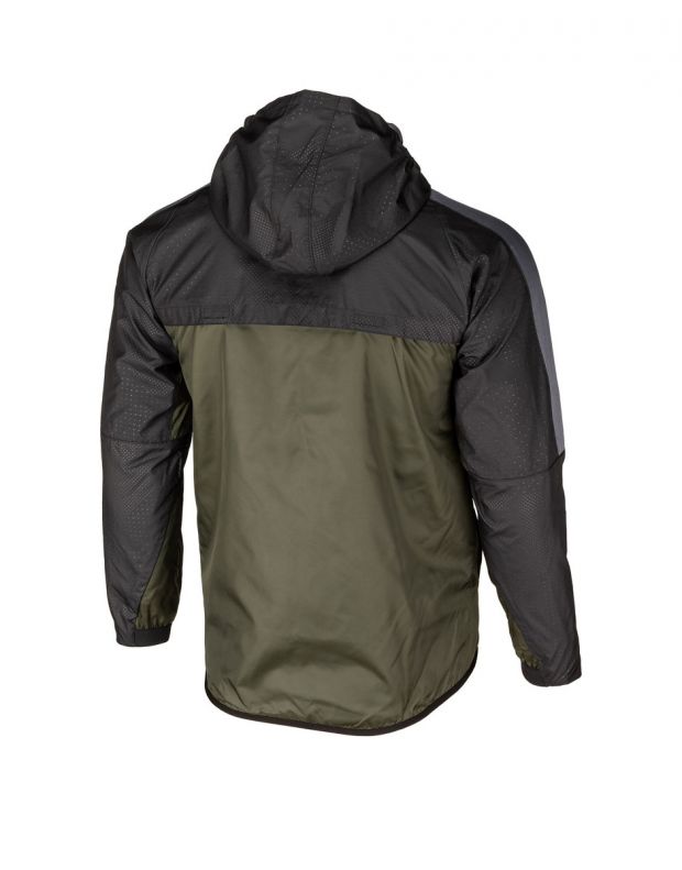 PUMA Woven Lined Jacket Olive/Blk - 655984-02 - 2