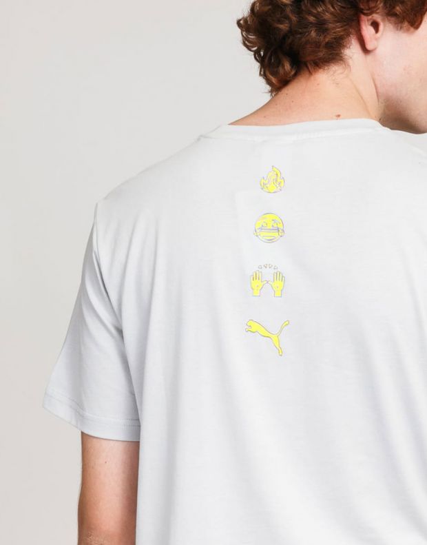 PUMA x Emoji T-Shirt Grey - 599945-09 - 4
