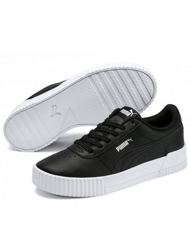 PUMA Carina Leather Sneakers Black - 370325-01 - 3