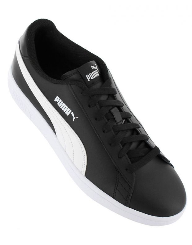 PUMA Smash V2 Leather Shoes Black - 365215-04 - 2