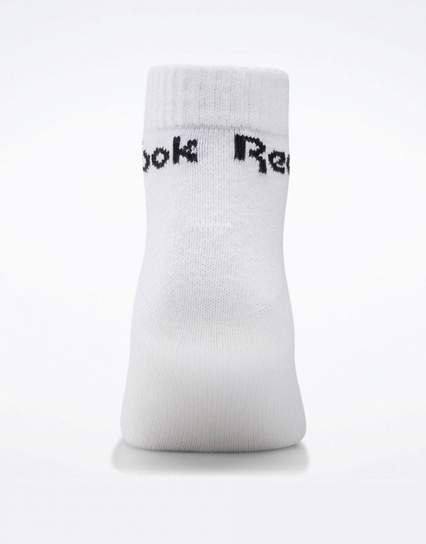REEBOK 3-Packs Active Core Ankle Socks White/Black - FL5227 - 2
