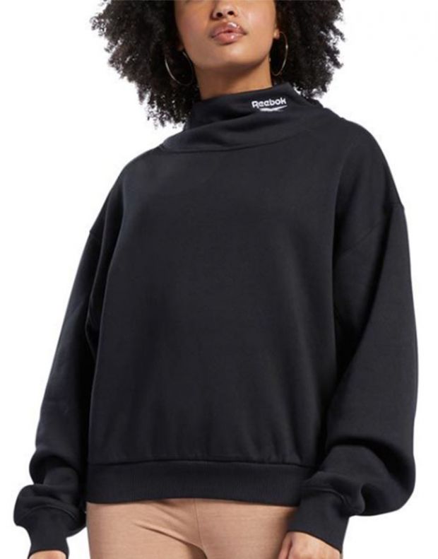 REEBOK Classics Turtleneck Sweatshirt Black - GS1690 - 1