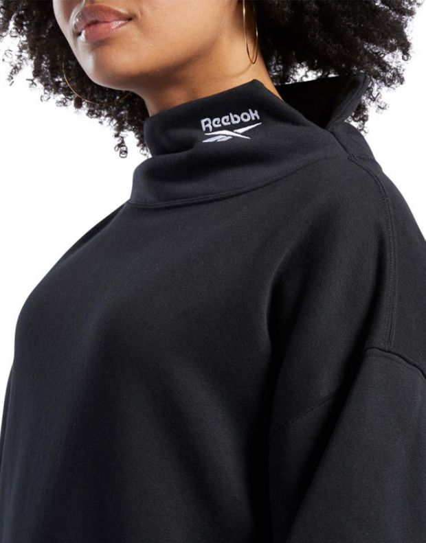 REEBOK Classics Turtleneck Sweatshirt Black - GS1690 - 3