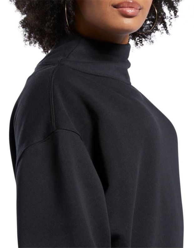 REEBOK Classics Turtleneck Sweatshirt Black - GS1690 - 4