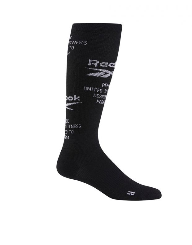 REEBOK Compression Knee Socks Black - GM5850 - 1