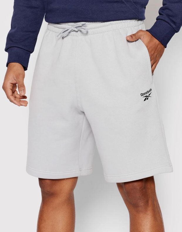 REEBOK Identity Fleece Shorts Grey - HG4454 - 2