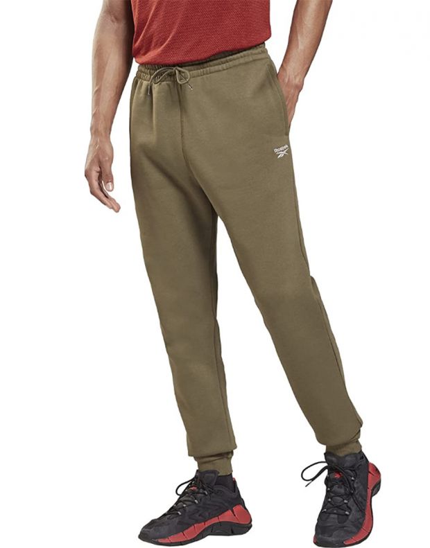 REEBOK Identity Jogging Pants Olive Brown - H60061 - 1