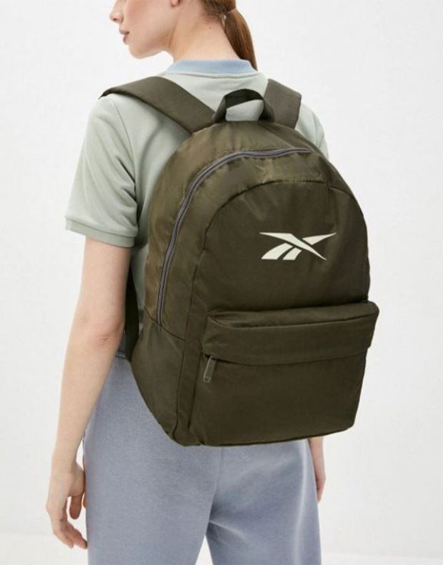 REEBOK Linear Logo Backpack Green - GG6755 - 5