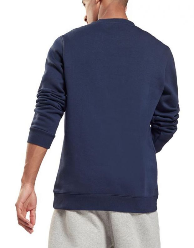 REEBOK Training Essentials Sweatshirt Blue - H62070 - 2
