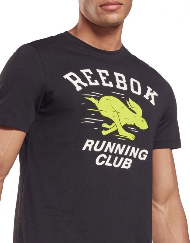 REEBOK Running Novelty Training T-Shirt Black - GS4225 - 3