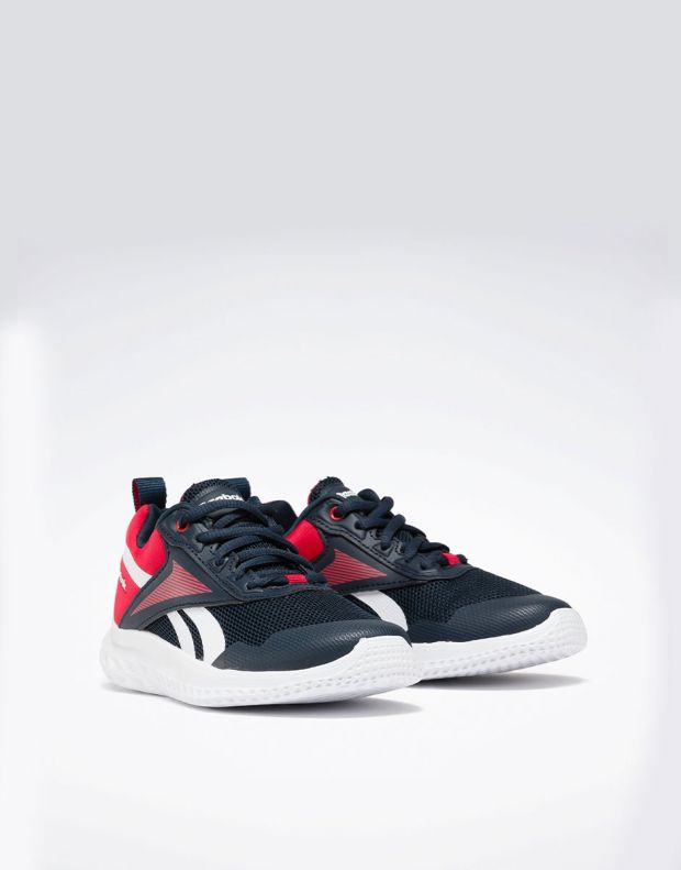 REEBOK Rush Runner 5 Shoes Navy/Red - EF3160 - 3