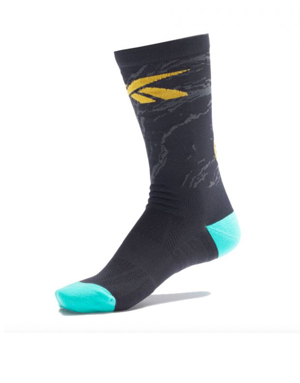 REEBOK Tech Style Fury Crew Socks Black - H37104 - 1