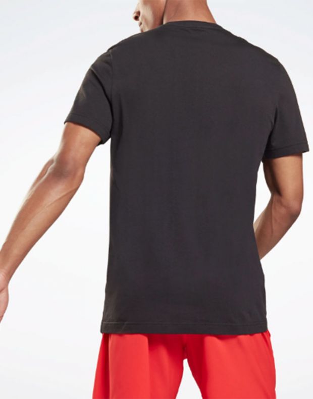REEBOK Training Camo Allover Print T-Shirt Black - HA6313 - 2