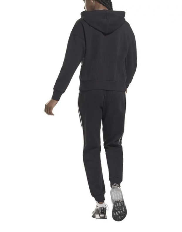 REEBOK Training Essentials Piping Hooded Tracksuit Black - HE2275 - 2