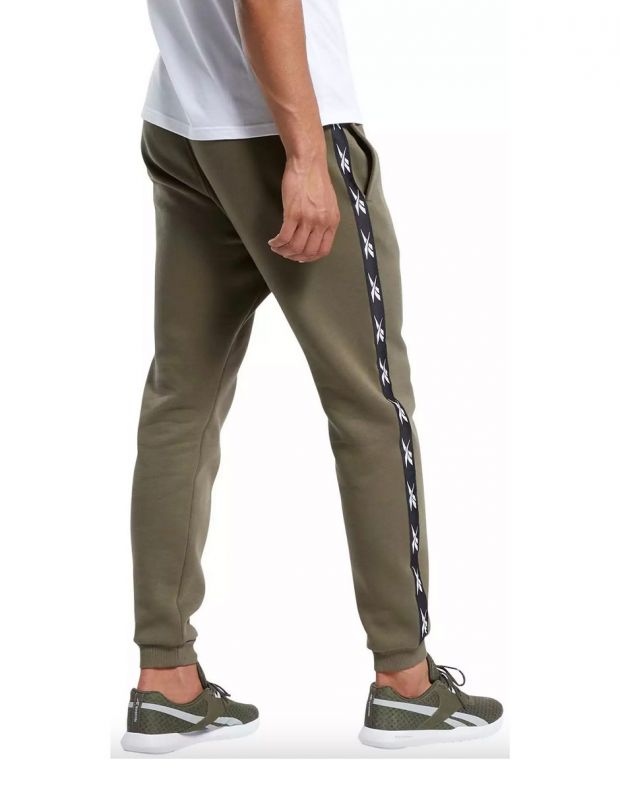 REEBOK Training Essentials Tape Jogger Pants Green - GQ4216 - 2