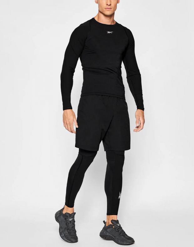 REEBOK United By Fitness Compression Tights Black - GT3224 - 2