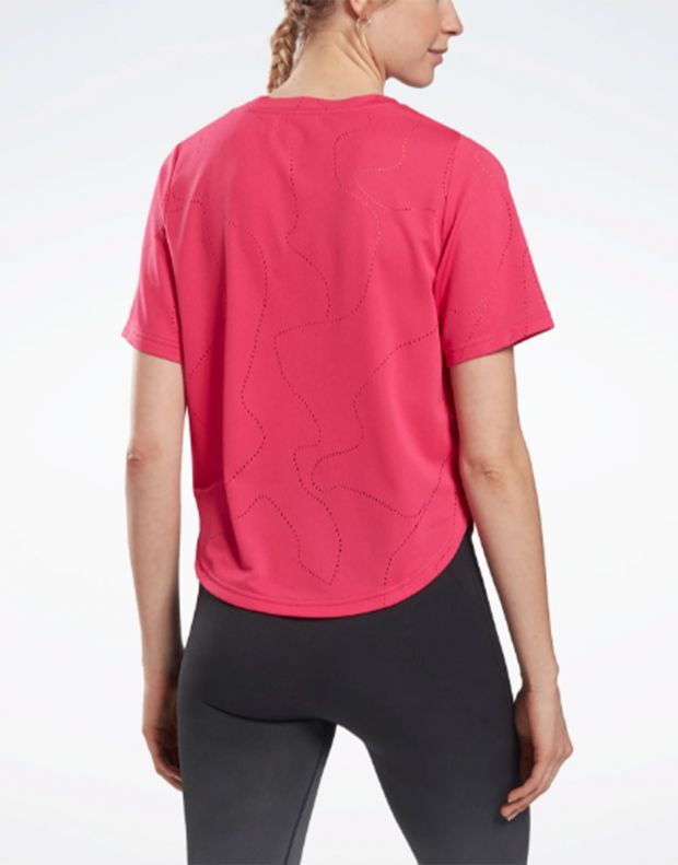 REEBOK United By Fitness Perforated Tee Pink - GS6369 - 2