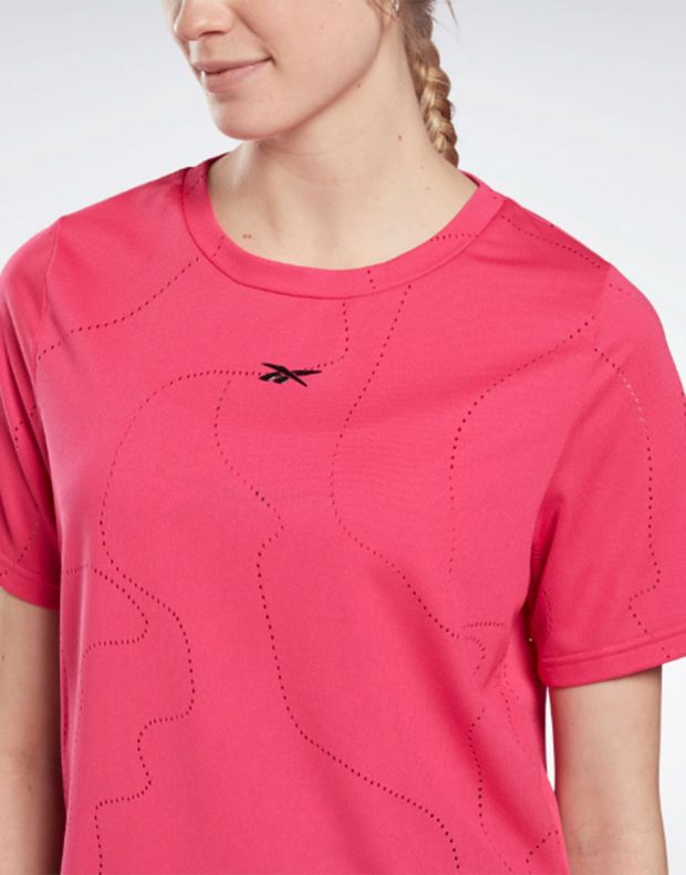 REEBOK United By Fitness Perforated Tee Pink - GS6369 - 3